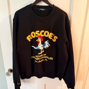 Madhappy Black Roscoe's Sweatshirt Sz XL